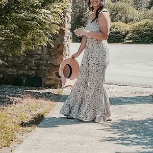 One of a Kind Floral Jumpsuit